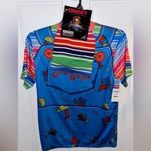 Chucky Good Guys Overalls 2n1 T-shirt Combo. Small(28-30)  HAVE A BIT OF FUN! 🤩
